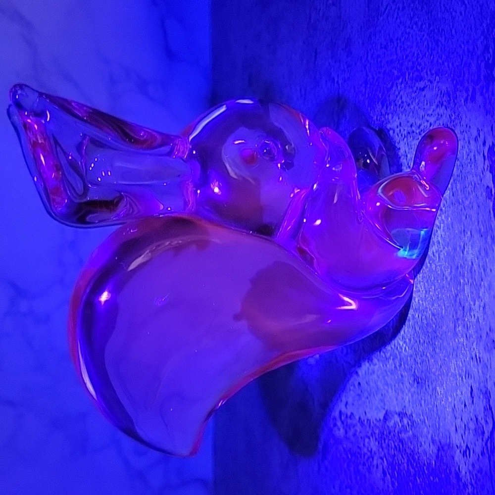Archimede Seguso For Seguso Vetri D’arte Neodymium Glass Squirrel Murano - Picture 12 of 13